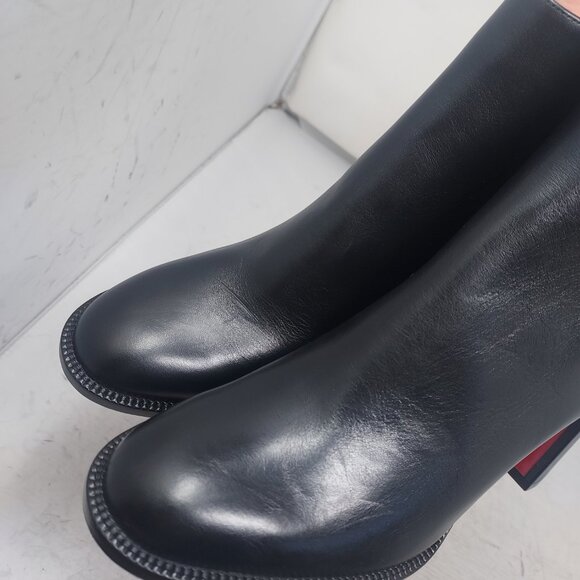 Christian Louboutin Black Heel Adoxa Ankle Boot - Picture 8 of 13